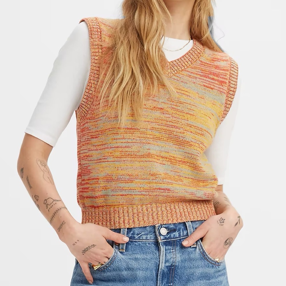 Levi’s Roddy Sweater Vest - Multi-Colour